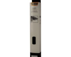 Fellowes Pack de 100 Espirales Metalicas 14mm - Hasta 100 Paginas - Color Negro