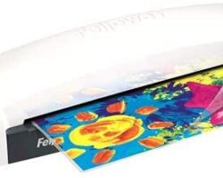 Fellowes Lunar A3 Plastificadora - Calentamiento en 4 Minutos - Grueso Bolsa 80 y 125 Micras