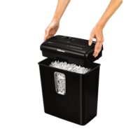 6008101_4 Fellowes P-30C Destructora de Papel Manual Corte en Partículas - Destruye hasta 6 Hojas - 15L - Color Negro