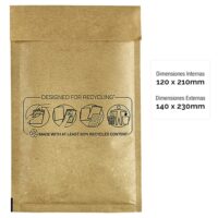 Fellowes Bankers Box Nº12 Pack de 10 Bolsas de Burbujas Acolchadas 120x210 mm