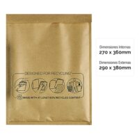 FFellowes Bankers Box Nº18 Pack de 10 Bolsas de Burbujas Acolchadas 270x360 mm