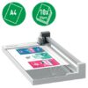 Leitz Precision Home Office A4 Cizalla de papel - Recorta hasta 10 Hojas - Formato A4 - Cuchilla Bypass