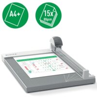 Leitz Precision Office A4+ Cizalla de papel - Recorta hasta 15 Hojas - Formato A4 - Cuchilla Giratoria