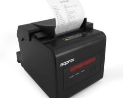 Impresora Approx térmica con conectividad WiFi y LAN, velocidad de 300mm/s y auto-corte