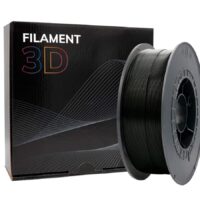 PLA-Black_1 Filamento 3D PLA - Diametro 1.75mm - Bobina 1kg - Color Negro