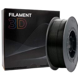 PLA-Black_1 Filamento 3D PLA - Diametro 1.75mm - Bobina 1kg - Color Negro
