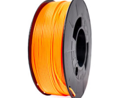 Filamento 3D PLA - Diametro 1.75mm - Bobina 1kg - Color Naranja Fluorescente