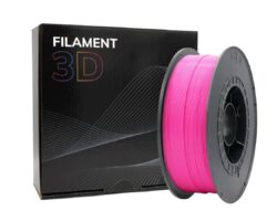 Filamento 3D PLA - Diametro 1.75mm - Bobina 1kg - Color Rosa Fluorescente