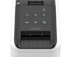 Brother QL810W Impresora Profesional Termica de Etiquetas WiFi - 110 Etiquetas por min. - Resolucion 300x600ppp - Impresion a Negro y Rojo - Cortador Automatico