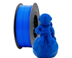 filamento-pla-azul-oscuro-1-75mm-1kg Bobina de filamento PLA Azul Oscuro de 1.75mm y 1kg para impresora 3D, material termoplástico ecológico de gran rigidez y tono azul marino uniforme.