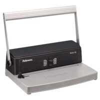 3005001_1 Fellowes Metal 50 Encuadernadora Manual A4 de Espiral Metalico - Perfora hasta 12 Hojas - Encuaderna hasta 450 Hojas