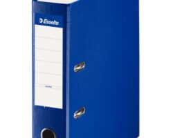Esselte Archivador de Palanca - Formato A4 - Lomo 75mm - Capacidad para 500 Hojas - Color Azul