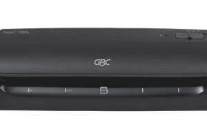 GBC Fusion 1000L A4 Plastificadora - Calentamiento en 4 Minutos - Ajuste Adicional Frio - Hasta Tamaño A4 - Grueso Bolsa 75mic