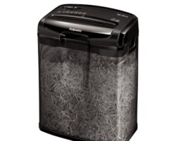 Destructora de papel Fellowes M-7CM con corte en partículas nivel P-4 para uso personal