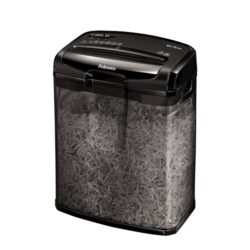 Destructora de papel Fellowes M-7CM con corte en partículas nivel P-4 para uso personal