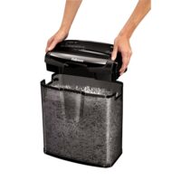 Fellowes M-7CM Destructora de Papel Manual Corte en Particulas - Destruye hasta 7 Hojas - 13L