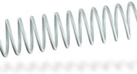 Fellowes Pack de 100 Espirales Metalicas 6mm - Hasta 20 Paginas - Color Blanco