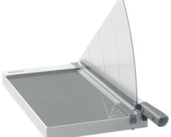 Leitz Precision Home Office A3 Guillotina de papel - Recorta hasta 10 Hojas - Formato A3 - Corte Acero Rectificado de Precision