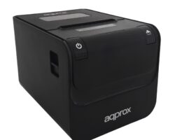 Approx APPPOS80AMUSE Impresora Termica de Recibos - Resolucion 203dpi - Velocidad 250mm/s - USB, LAN, RS232 y RJ11 - Auto-Corte y Corte Manual