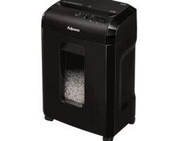 Fellowes 10M Destructora de Papel Manual Microcorte - Destruye hasta 10 Hojas - 19L