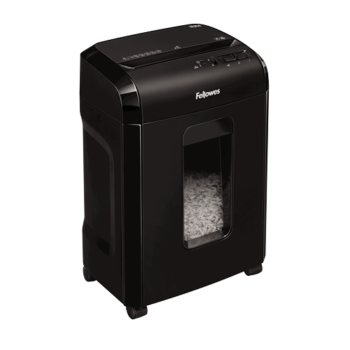 Fellowes 10M Destructora de Papel Manual Microcorte - Destruye hasta 10 Hojas - 19L