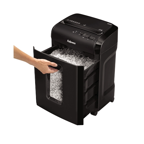 Fellowes 10M Destructora de Papel Manual Microcorte - Destruye hasta 10 Hojas - 19L