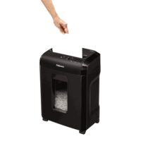 Fellowes 10M Destructora de Papel Manual Microcorte - Destruye hasta 10 Hojas - 19L