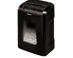 Fellowes 12C Destructora de Papel Manual Corte en Particulas - Destruye hasta 12 Hojas - 19L