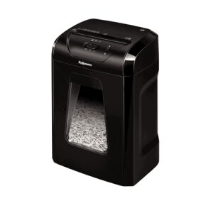 Fellowes 12C Destructora de Papel Manual Corte en Particulas - Destruye hasta 12 Hojas - 19L