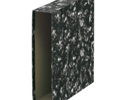 Dohe Archinovo Funda para Archivador de Palanca Formato Folio - Color Negro Jaspeado