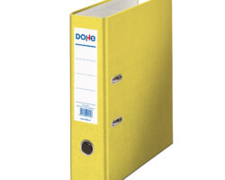 Dohe Archicolor Archivador de Palanca con Rado - Carton - Formato Folio - Lomo Ancho - Color Amarillo