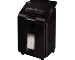 Fellowes AutoMax 100M Destructora de Papel Automatica Minicorte - Alimentacion Automatica 100 Hojas - Ranura Manual 10 Hojas - 23L