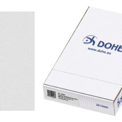 Dohe Caja de 100 Fundas Multitaladro Premium - Formato A4 - 16 Perforaciones - Transparentes