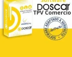 Software Doscar TPV Comercio para tiendas con gestión de stock y sistema Verifactu