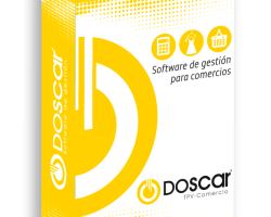 Software de gestión de TPV para comercio y tiendas Doscar Comercio adaptado a la normativa VeriFactu con código QR y control de stock