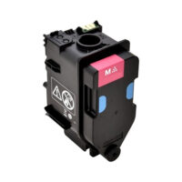 Tóner genérico compatible Konica Minolta TNP81M de color magenta para impresoras de gran formato Bizhub C4000i.