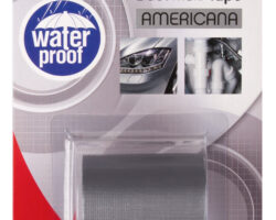 Apli Cinta Americana Multiusos - 50mm x 5m - Resistente al Agua y a la Intemperie - Adhesivo Fuerte y Duradero - Gris