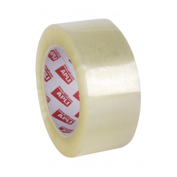 Apli Precinto Acrilico Transparente - PP - Brillante - 48 mm x 132 m 25 μm