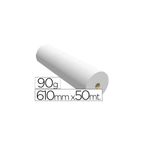 Fabrisa Plus Bobina de Papel para Plotter 90gr - Medidas 610mm x 50m