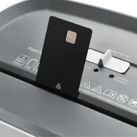 23120-16169_5 Dahle PaperSAFE 120 Destructora de Papel Manual 12L - Destruye hasta 8 Hojas - Corte en Particulas - Apta para Papel y Tarjetas