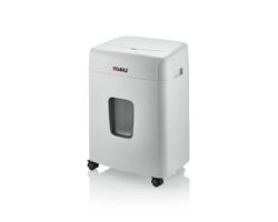 Dahle ShredMATIC 90 Destructora de Papel Automatica 23L con Ruedas - Destruye hasta 90 Hojas por Carga - Corte en Particulas - Apta para Papel y Tarjetas
