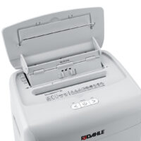 35090-16180_3 Dahle ShredMATIC 90 Destructora de Papel Automatica 23L con Ruedas - Destruye hasta 90 Hojas por Carga - Corte en Particulas - Apta para Papel y Tarjetas