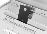 35090-16180_5 Dahle ShredMATIC 90 Destructora de Papel Automatica 23L con Ruedas - Destruye hasta 90 Hojas por Carga - Corte en Particulas - Apta para Papel y Tarjetas