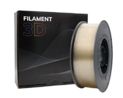 Filamento 3D PETG - Diametro 1.75mm - Bobina 1kg - Color Transparente