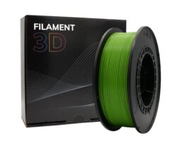 Filamento 3D PLA - Diametro 1.75mm - Bobina 1kg - Color Verde Manzana