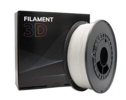 Filamento 3D PLA - Diametro 1.75mm - Bobina 1kg - Color Gris Claro