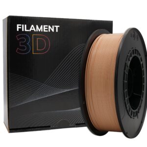 Filamento 3D PLA - Diametro 1.75mm - Bobina 1kg - Color Melocoton Claro