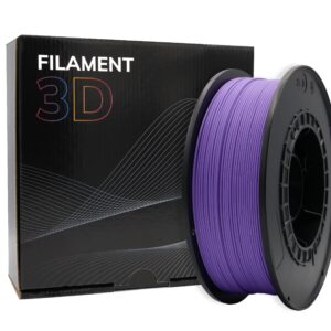 Filamento 3D PLA - Diametro 1.75mm - Bobina 1kg - Color Morado Claro