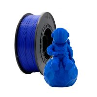 filamento-pla-azul-noche-1-75mm-1kg Bobina de filamento PLA Azul Noche de 1.75mm y 1kg para impresora 3D, material termoplástico ecológico de gran rigidez y tono azul oscuro uniforme.
