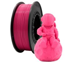 Bobina de filamento PLA Magenta de 1.75mm y 1kg para impresora 3D, material termoplástico ecológico de gran rigidez y tono magenta vivo uniforme.